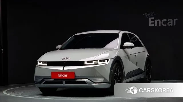 Hyundai Ionic 5 2022 Серебристо-серый из Кореи