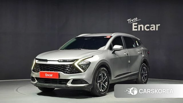 Kia Sportage 5th Generation Hybrid 2022 Серебристо-серый из Кореи