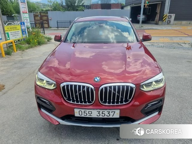 BMW X4 (G02) 2019 Красный из Кореи
