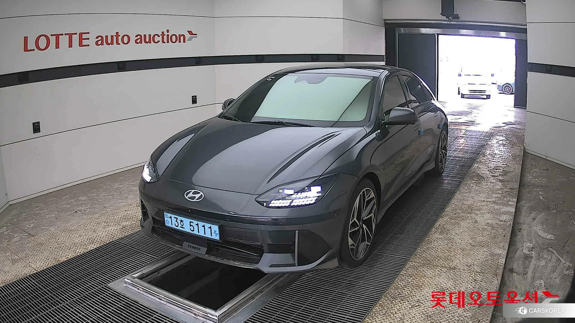 Hyundai IONIQ 6 2023 Nocturne Grey Metallic из Кореи