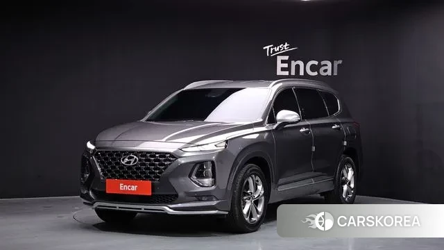 Hyundai Santa Fe TM 2019 Серый из Кореи