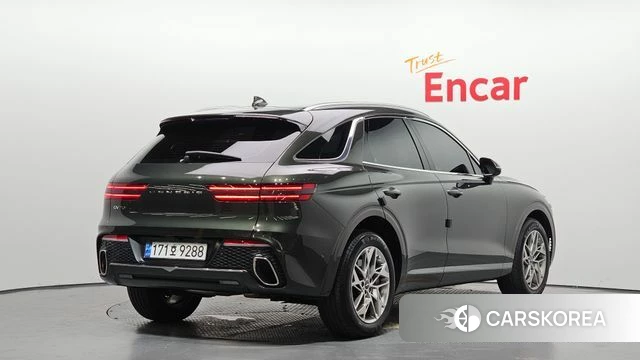 Genesis GV70 2024 Темно-зеленый из Кореи
