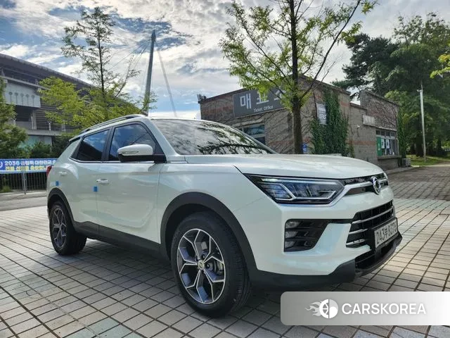 Ssangyong Beautiful Korando 2020 Белый из Кореи
