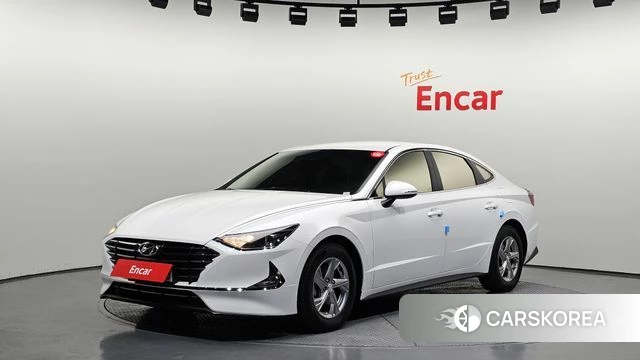 Hyundai Sonata (DN8) 2021 Белый из Кореи