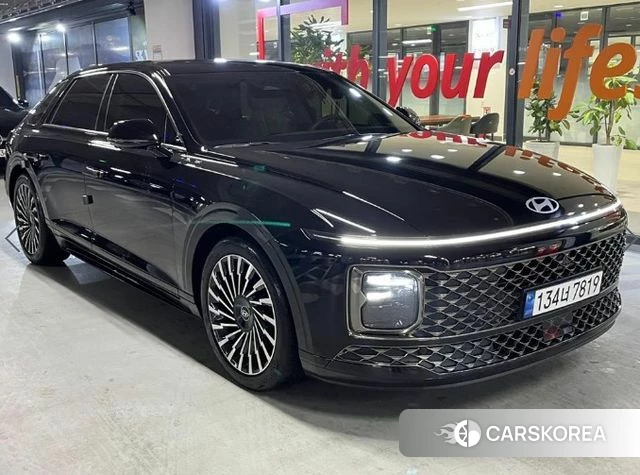 Hyundai Grandeur (GN7) 2023 Черный из Кореи