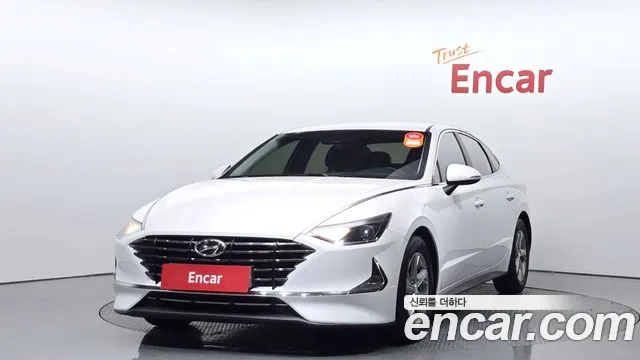 Hyundai Sonata (DN8) 2021 Белый из Кореи