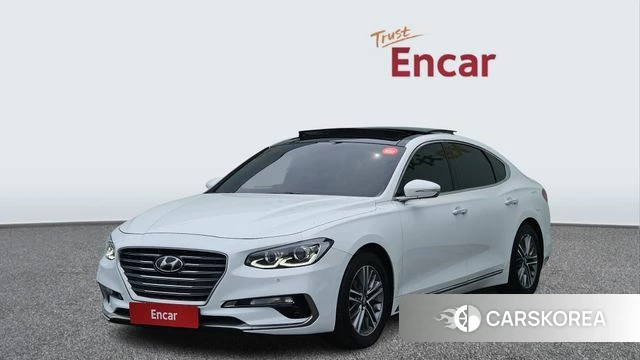 Hyundai Grandeur IG 2018 Белый из Кореи