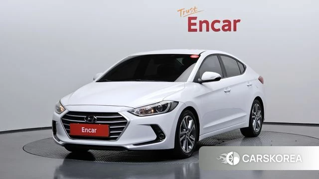 Hyundai Avante AD 2018 Белый из Кореи