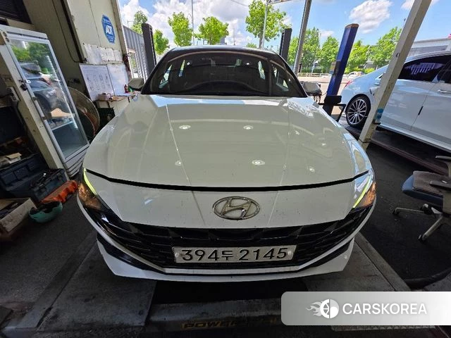 Hyundai Avante (CN7) 2020 Белый из Кореи