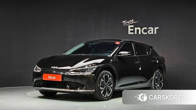 Kia EV6 2022 Черный из Кореи