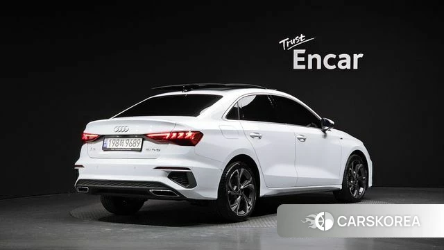 Audi A3 (8Y) 2023 Белый из Кореи