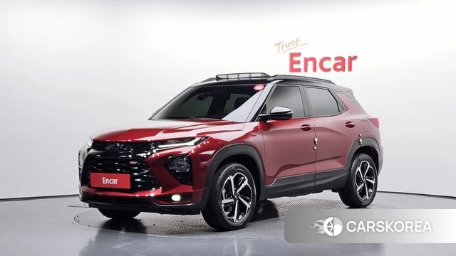 Chevrolet (GM Daewoo) Trailblazer 2022 Красный из Кореи