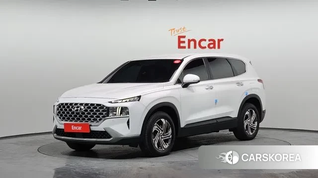 Hyundai The New Santa Fe 2021 Белый из Кореи