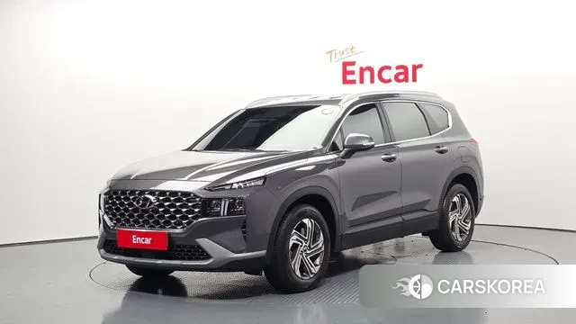 Hyundai The New Santa Fe 2021 Серый из Кореи