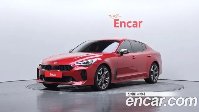 Kia Stinger 2019 Красный из Кореи