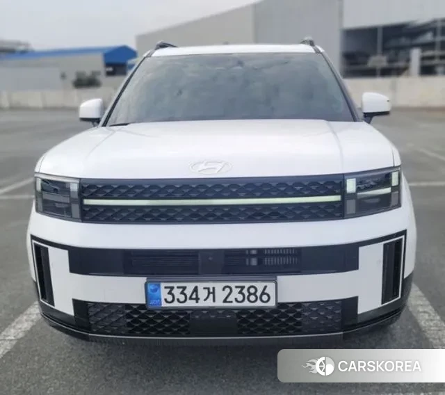 Hyundai Santa Fe (MX5) 2023 Белый из Кореи