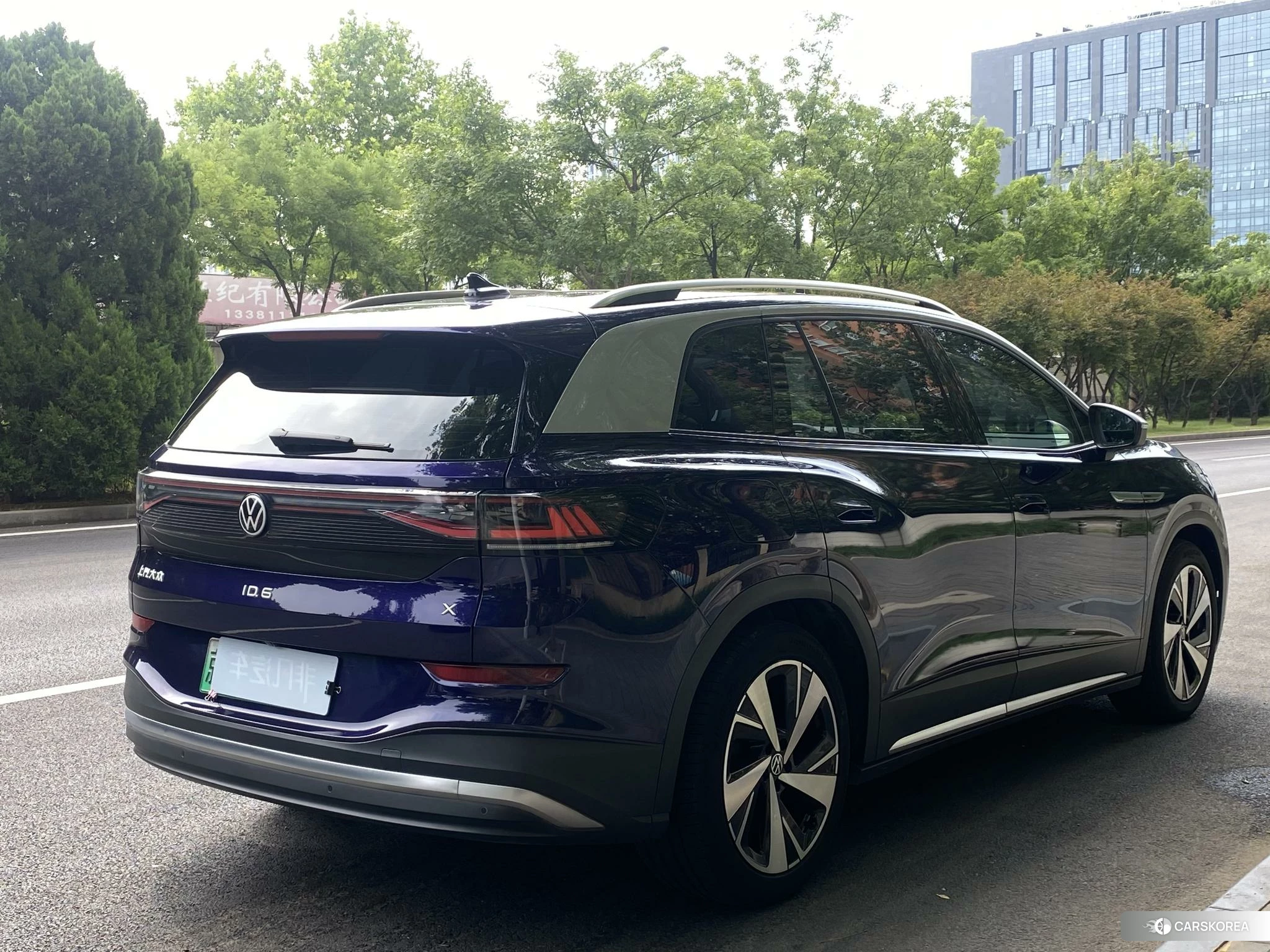 Volkswagen ID.6 X 2021 Фиолетовый из Китая