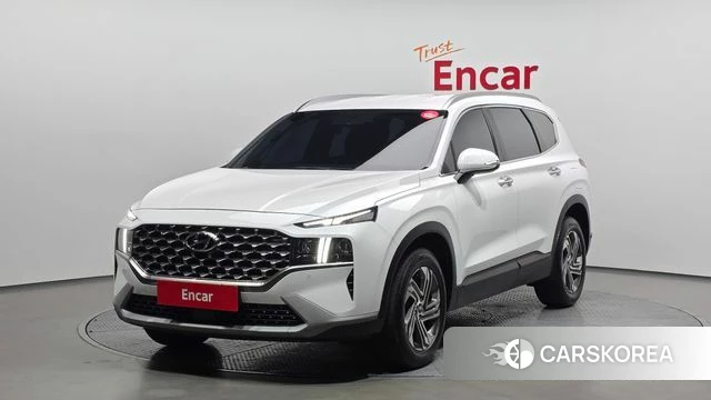 Hyundai The New Santa Fe 2022 Белый из Кореи