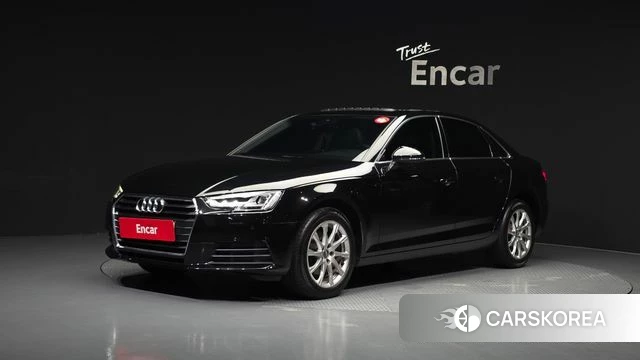 Audi A4 (B9) 2018 Черный из Кореи