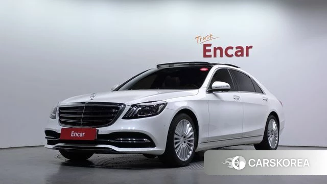 Mercedes-Benz S-Class W222 2019 Белый из Кореи