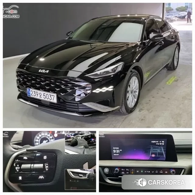 Kia K8 2022 Черный из Кореи