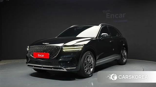 Genesis GV70 2021 Черный из Кореи