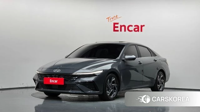 Hyundai The New Avante (CN7) 2023 Серый из Кореи