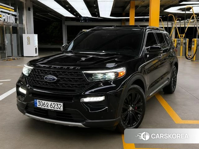 Ford Explorer 6th Generation 2021 Черный из Кореи