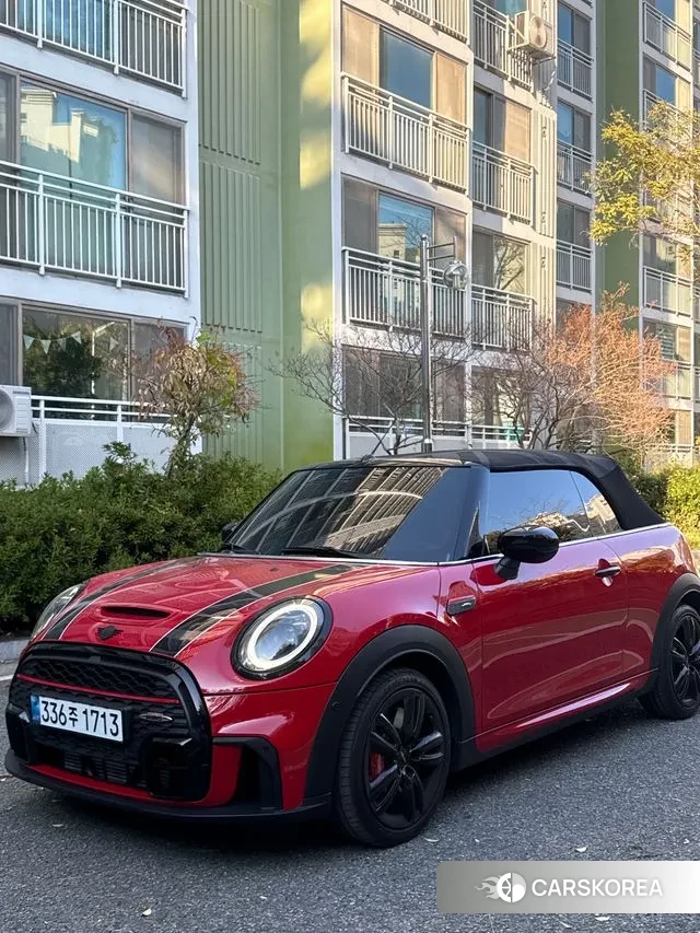 Mini Cooper S Convertible 2024 Красный из Кореи