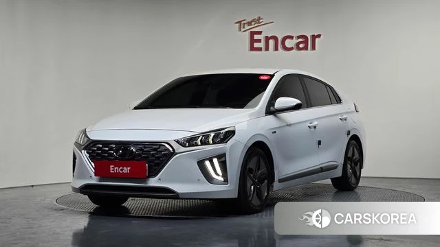 Hyundai The New Ionic Hybrid 2019 Белый из Кореи