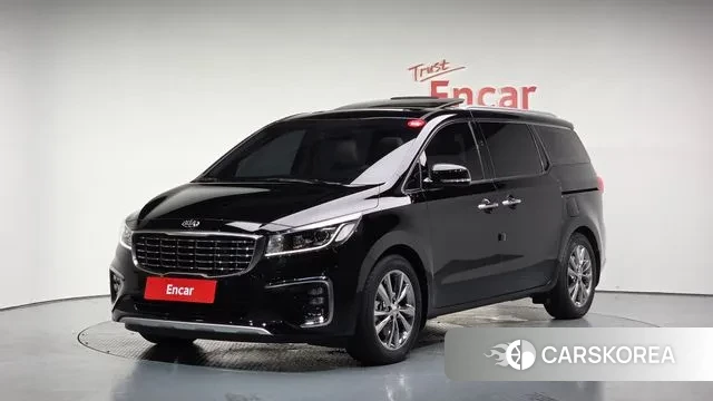 Kia The New Carnival 2019 Черный из Кореи