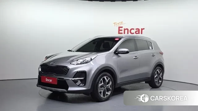 Kia Sportage The Bold 2021 Серебристо-серый из Кореи