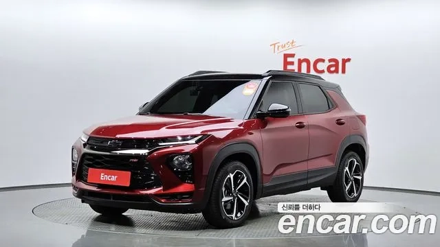 Chevrolet (GM Daewoo) Trailblazer 2020 Красный из Кореи