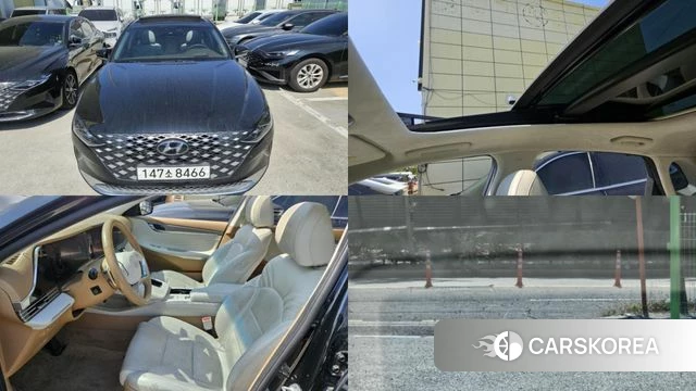 Hyundai The New Grandeur IG 2020 Черный из Кореи