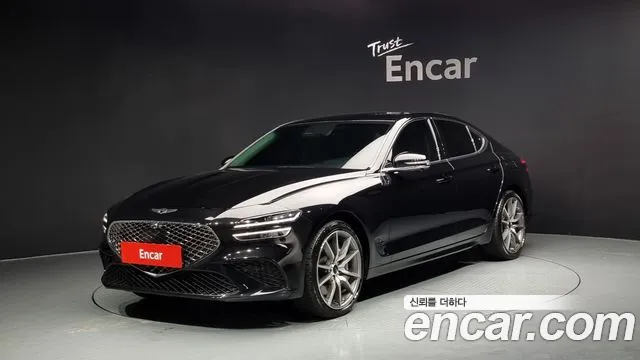 Genesis The New G70 2024 Черный из Кореи