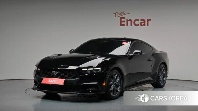 Ford Mustang 7th Generation 2024 Черный из Кореи