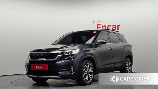 Kia Seltos 2020 Серый из Кореи