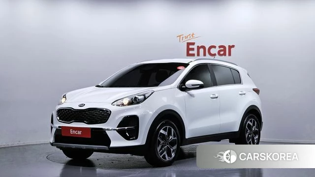 Kia Sportage The Bold 2021 Белый из Кореи