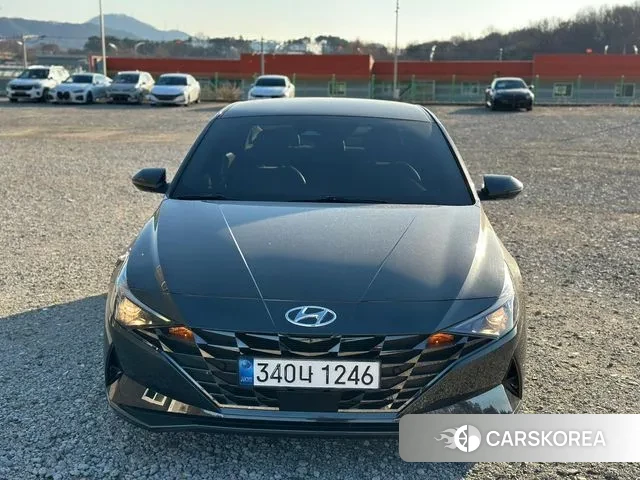 Hyundai Avante (CN7) 2022 Серый из Кореи