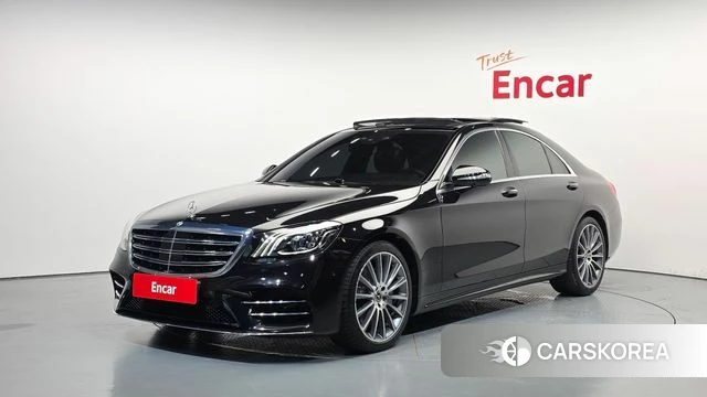 Mercedes-Benz S-Class W222 2018 Черный из Кореи