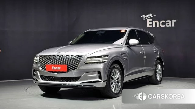 Genesis GV80 2023 Серебристо-серый из Кореи