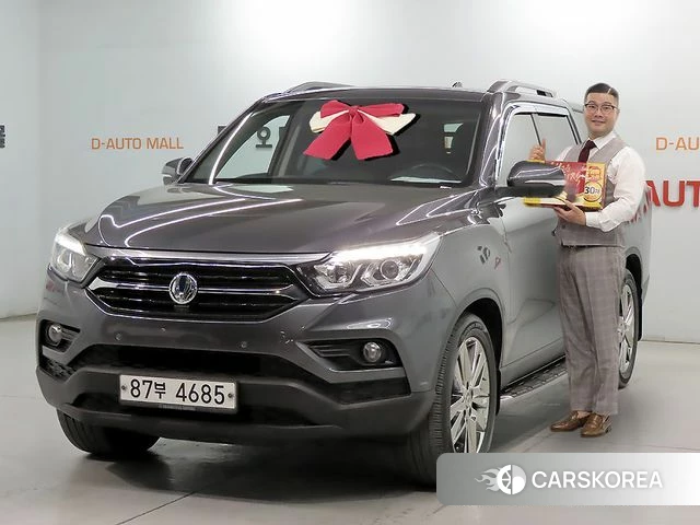 Ssangyong Rexton Sports 2018 Серый из Кореи