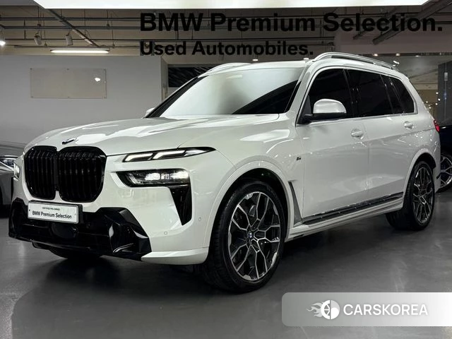 BMW X7 (G07) 2024 Белый из Кореи