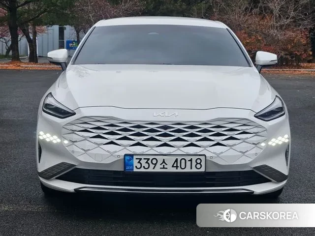 Kia K8 Hybrid 2021 Белый из Кореи