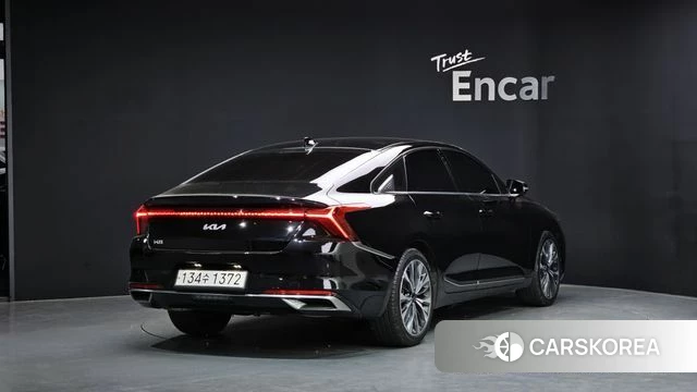 Kia K8 2022 Черный из Кореи