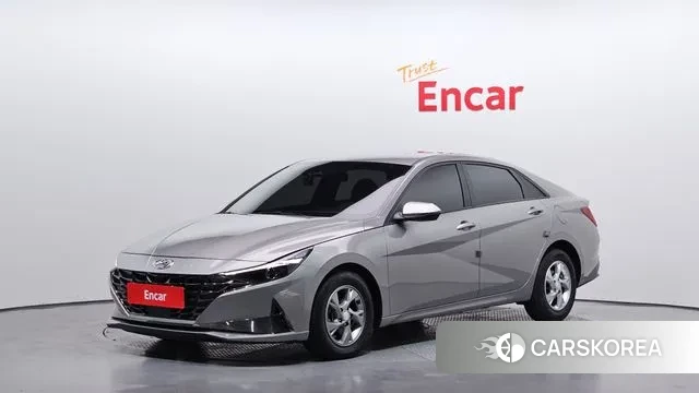 Hyundai Avante (CN7) 2020 Серебристо-серый из Кореи