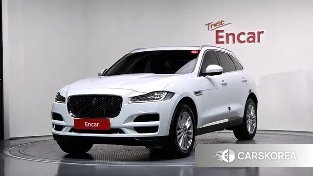 Jaguar F-PACE 2019 Белый из Кореи