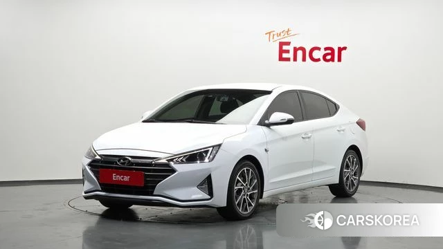 Hyundai The New Avante AD 2019 Белый из Кореи