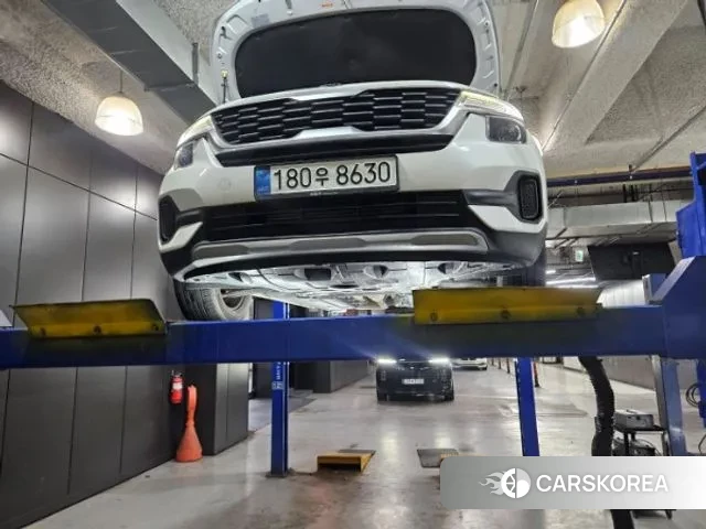 Kia Seltos 2021 Белый из Кореи