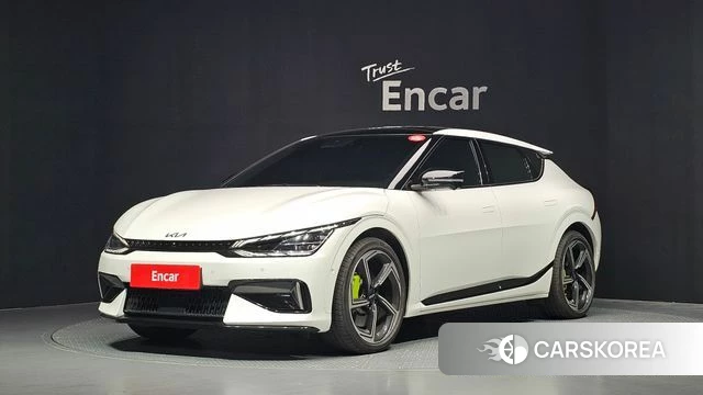 Kia EV6 2023 Белый из Кореи